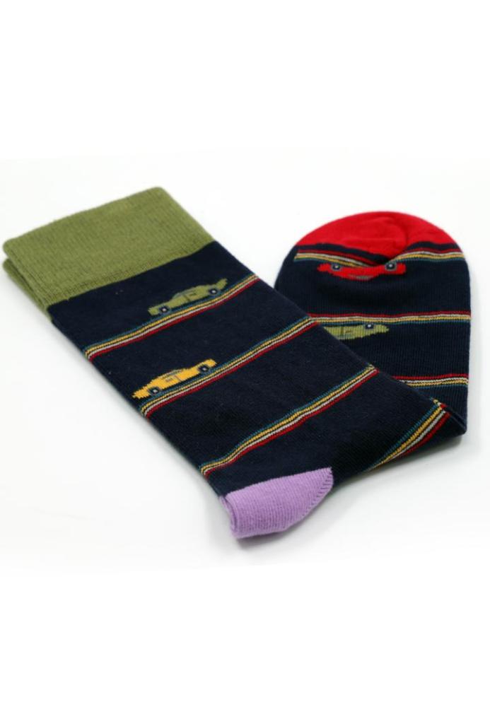 Șosete Bărbătești Organice Fără Cusătură,Colorate , Engros